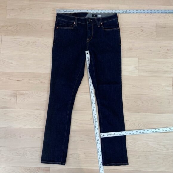 Volcom men jeans 2X4 skinny dark blue stretchy denim conscious water size 34 - Picture 8 of 11